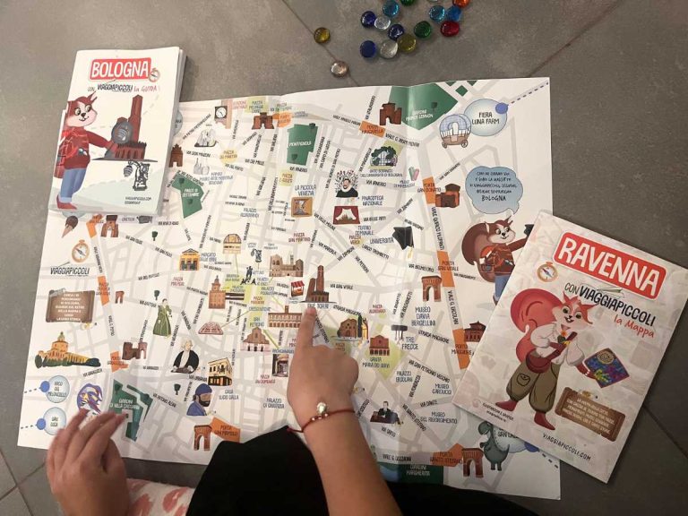 mappe e guide per bambini sull'emilia romagna