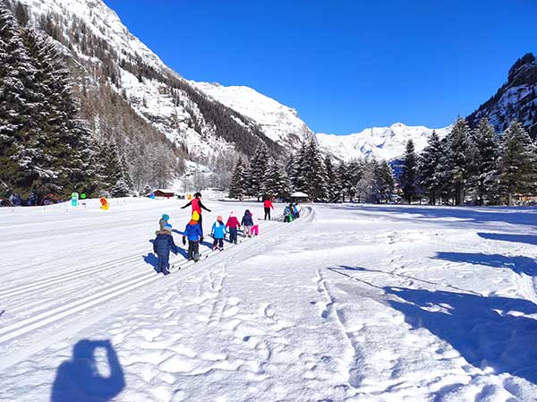 Gressoney Scuola sci bambini