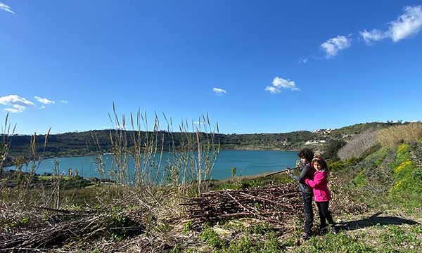 lago averno bambini