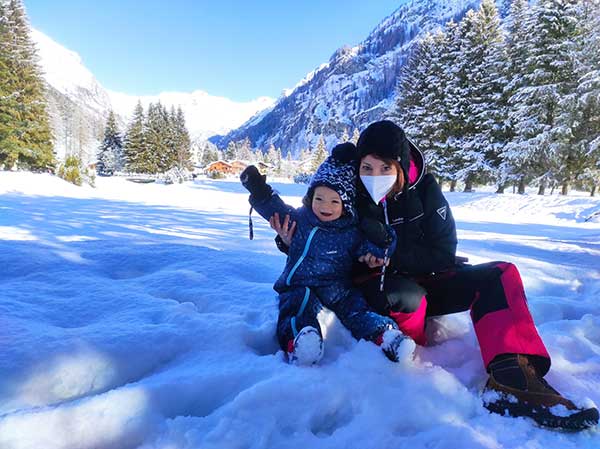 val di gressoney attività famiglie neve