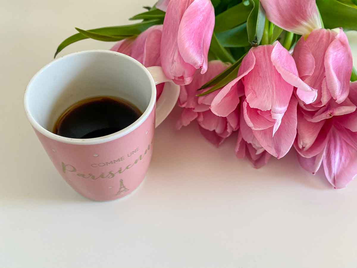 caffe e fiori