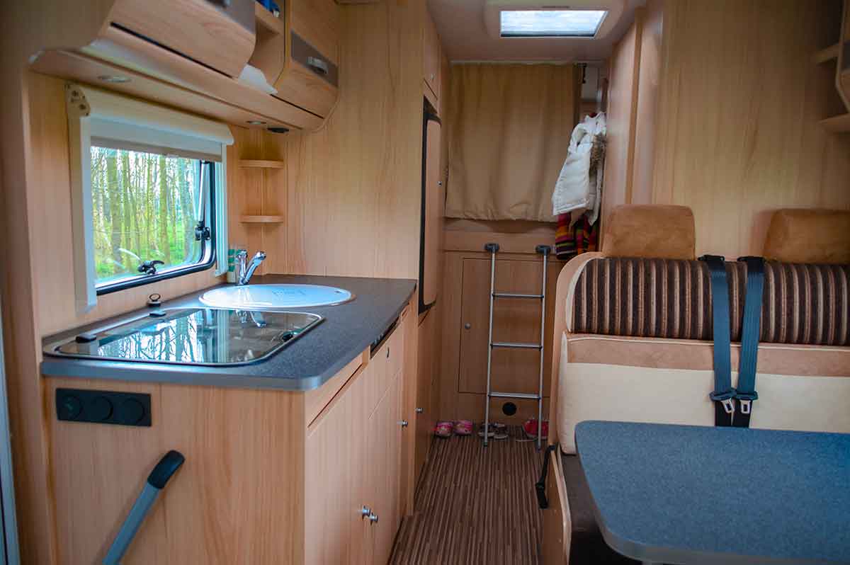 cucina camper