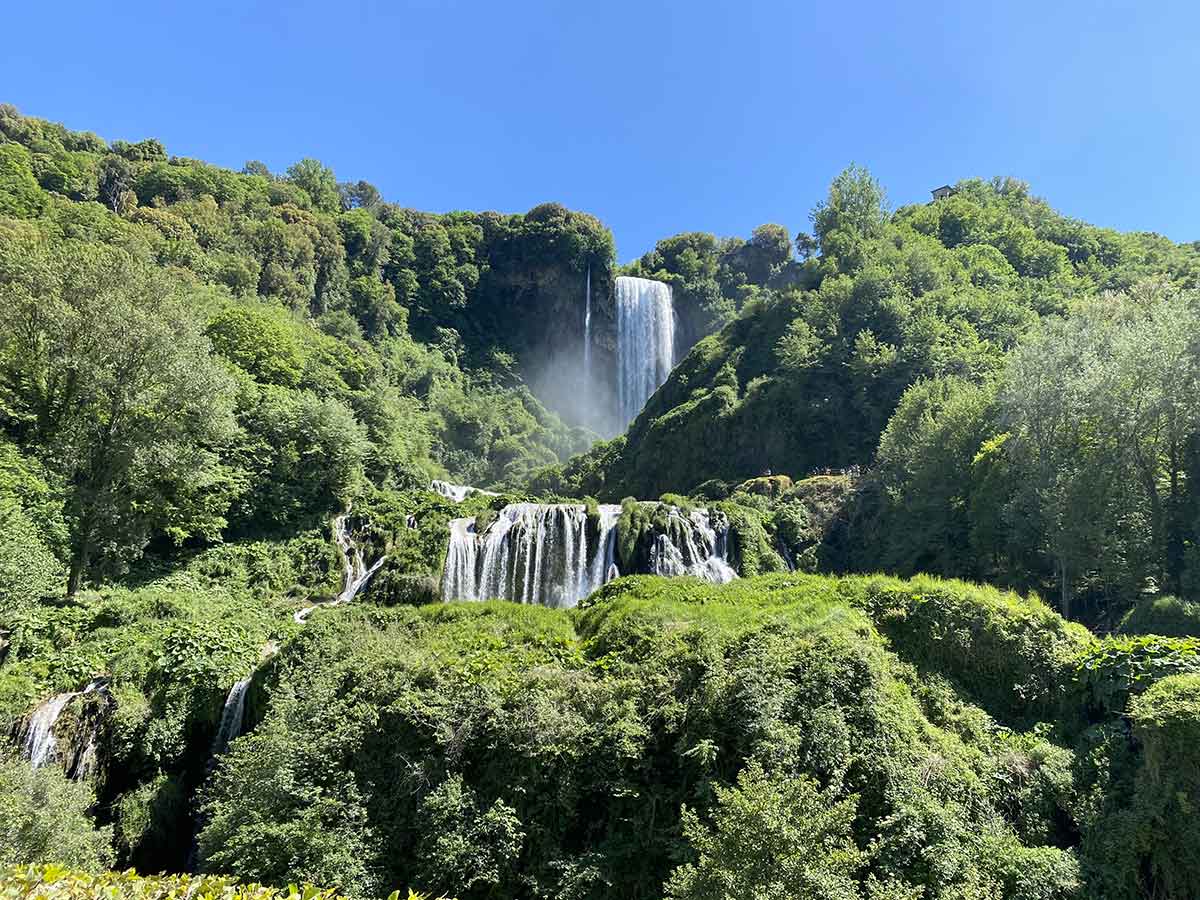 cascata delle marmore belvedere inferiore