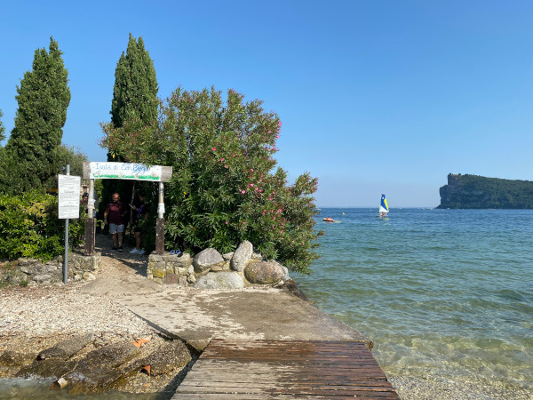 IngressoIsola dei Conigli lago di Garda 2