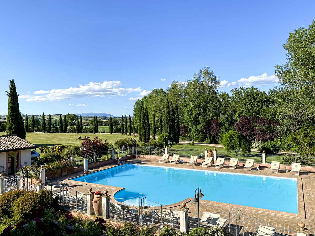 piscina all'aperto in Umbria