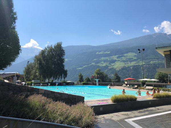 piscina all'aperto