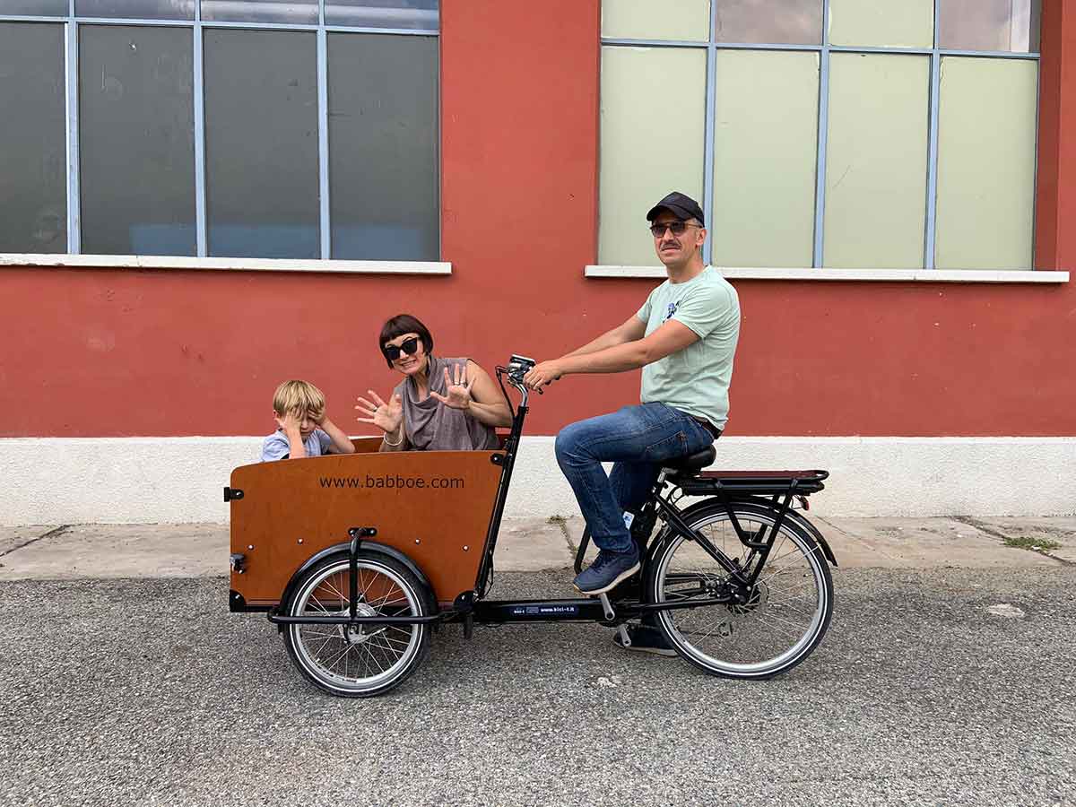cargo bike famiglia