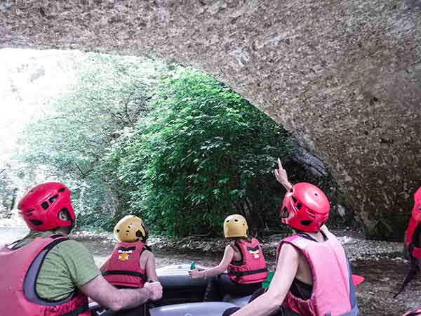 rafting sul fiume corno