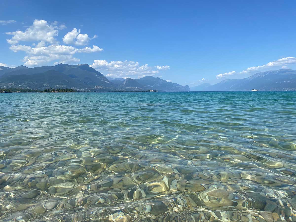 spiaggia lago di Garda