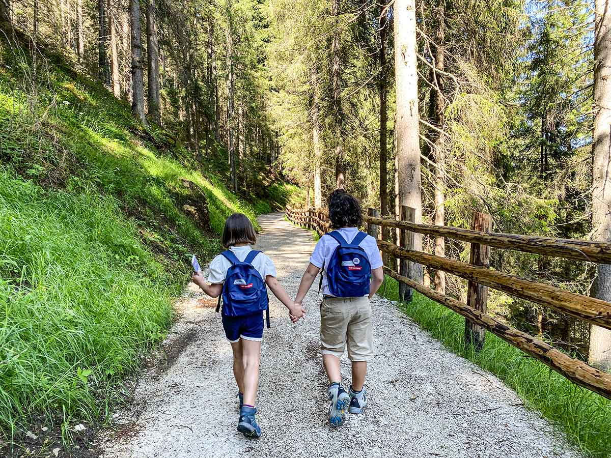 bambini trekking