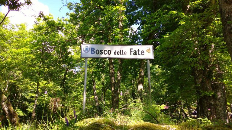 cartello bosco delle fate