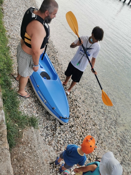 preparazione kayak