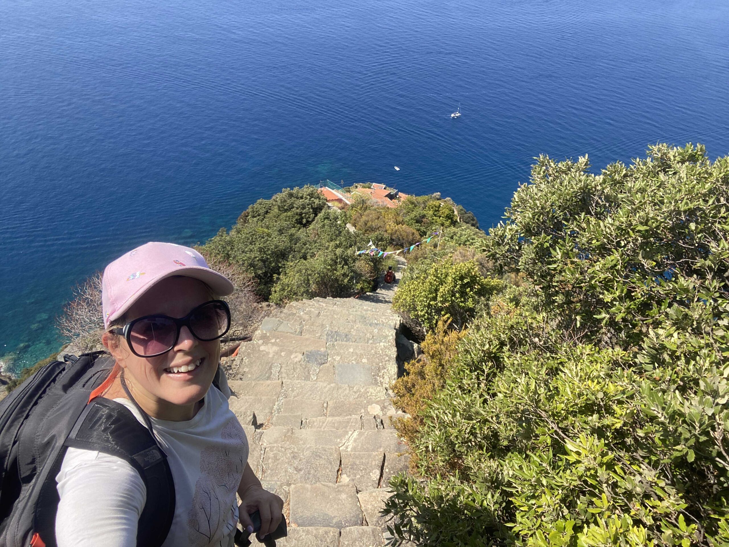 sentiero per monesteroli, scala grande, cinque terre