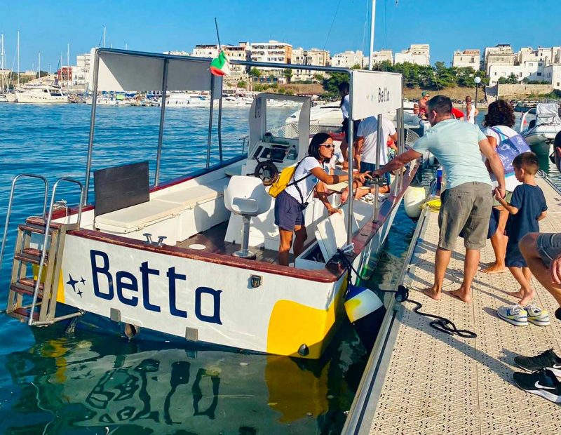 Book Boat Vieste imbarco