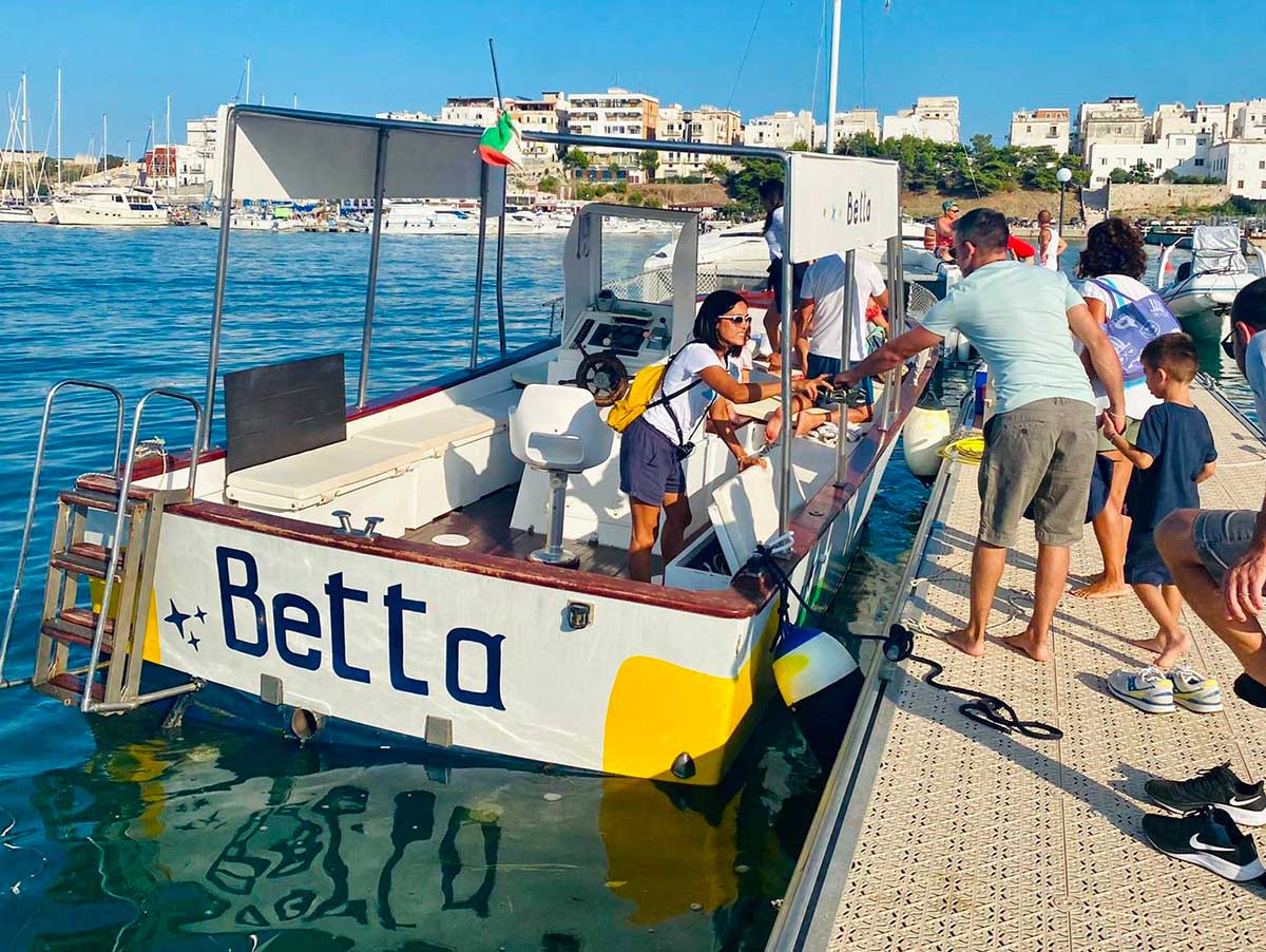 Book Boat Vieste imbarco