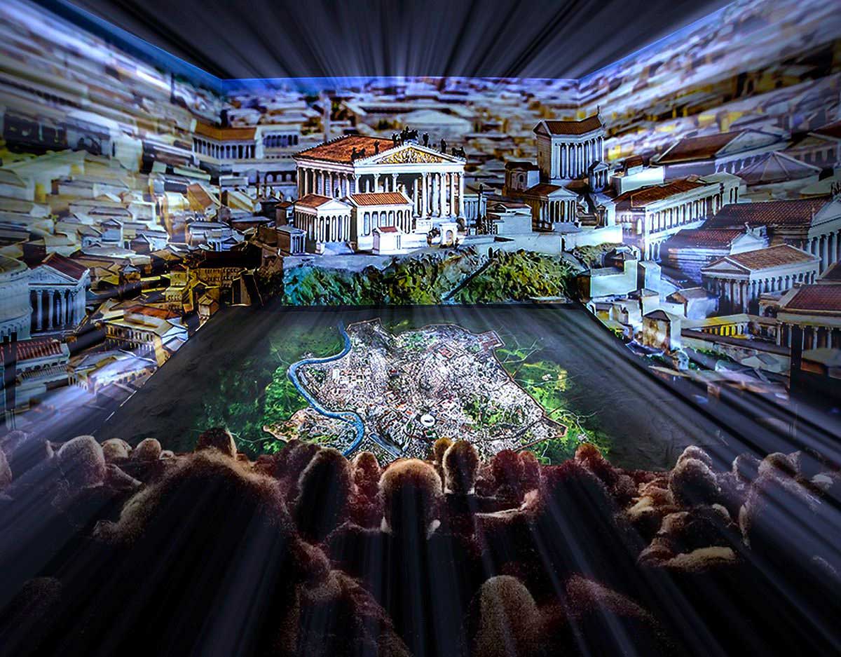 Musei a Roma per bambini: sala interattiva