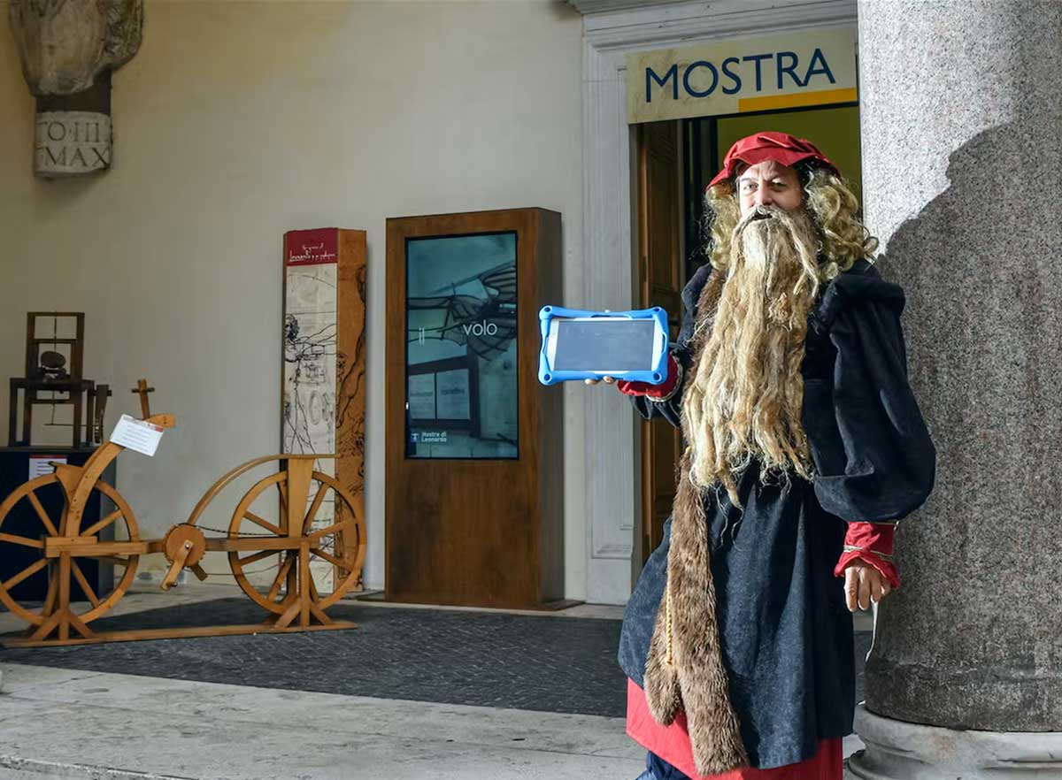 Musei per bambini a roma : Leonardo da Vinci