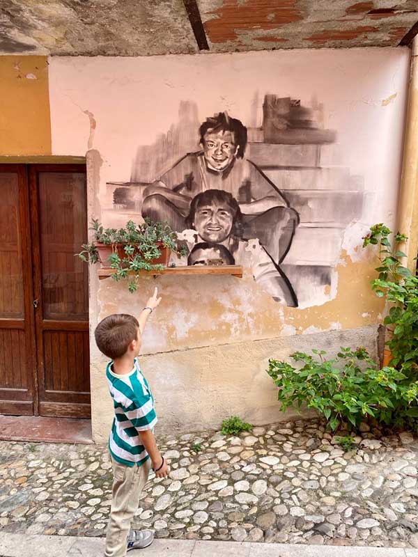 murales a San Potito Sannitico