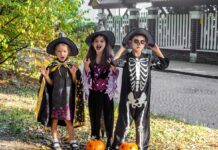 bambin ivestiti da halloween