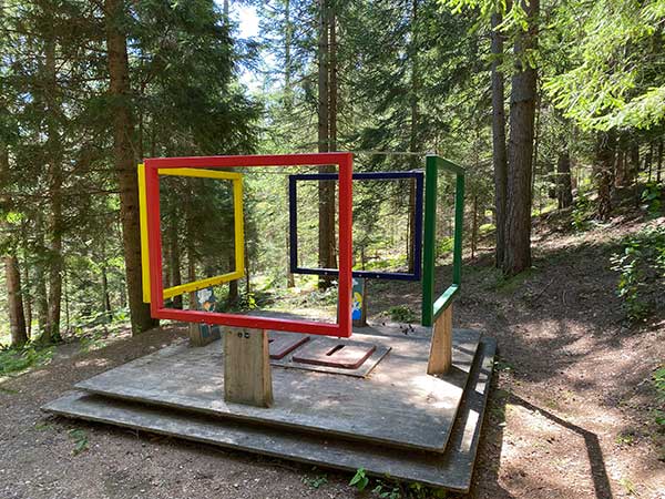 giocabosco Capriana parco giochi Val di fiemme