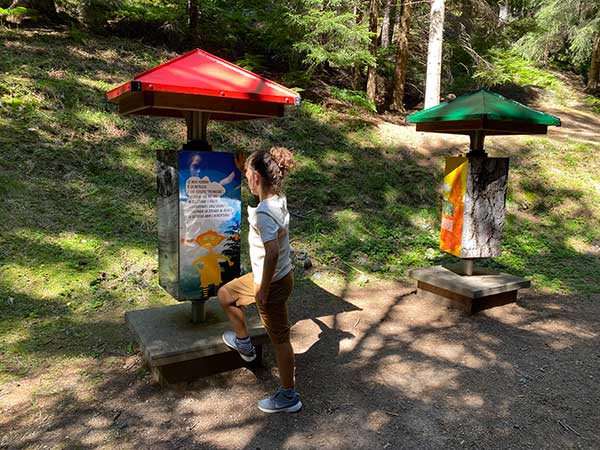 giocabosco Capriana parco giochi Val di fiemme