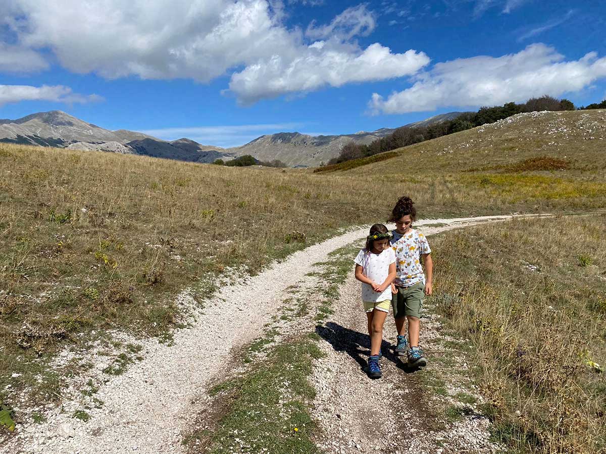 bambini parco del matese