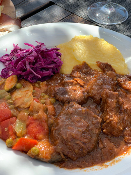 polenta e spezzatino