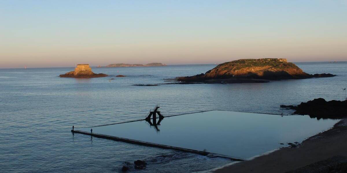 Spiaggia Bon Sauveur, Saint Malo.