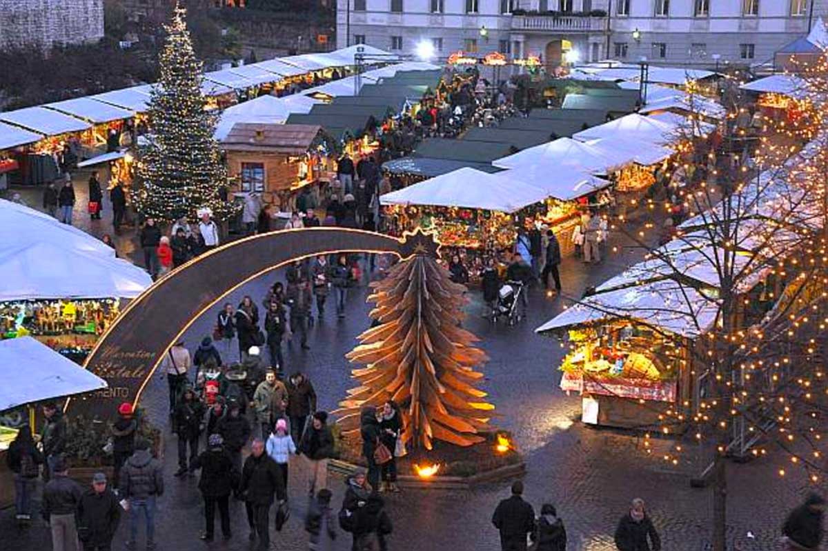 mercatino natale trento