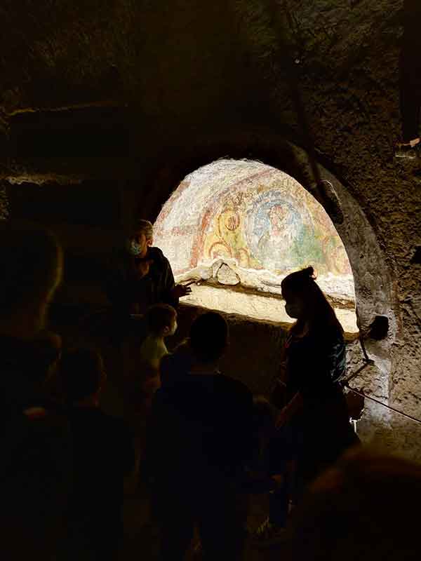 affresco catacombe san gennaro