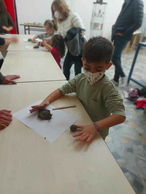 laboratorio ceramica bambini