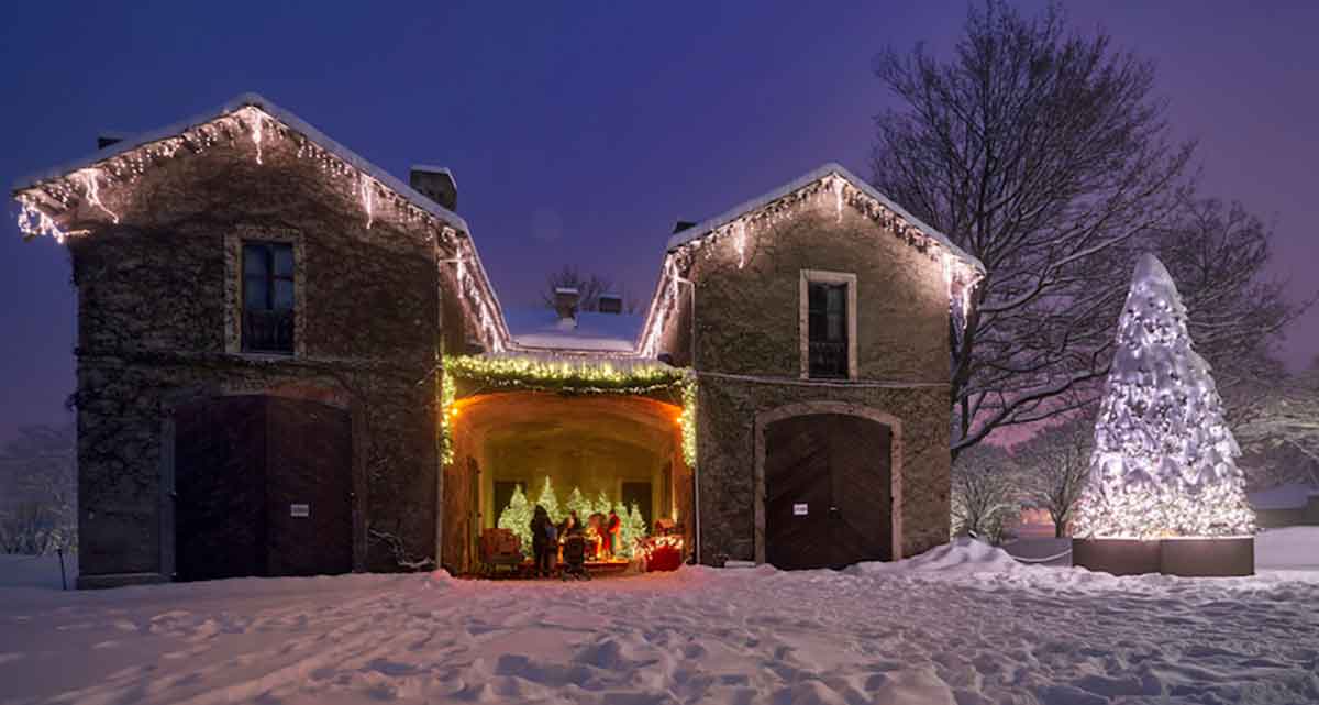 Il Villaggio di Babbo Natale a Chatillon, Castello Gamba