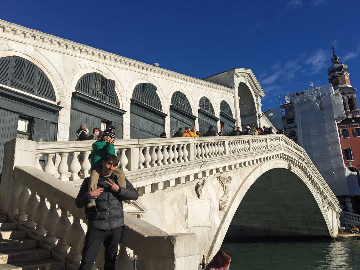 venezia con i bambini ponte di rialto