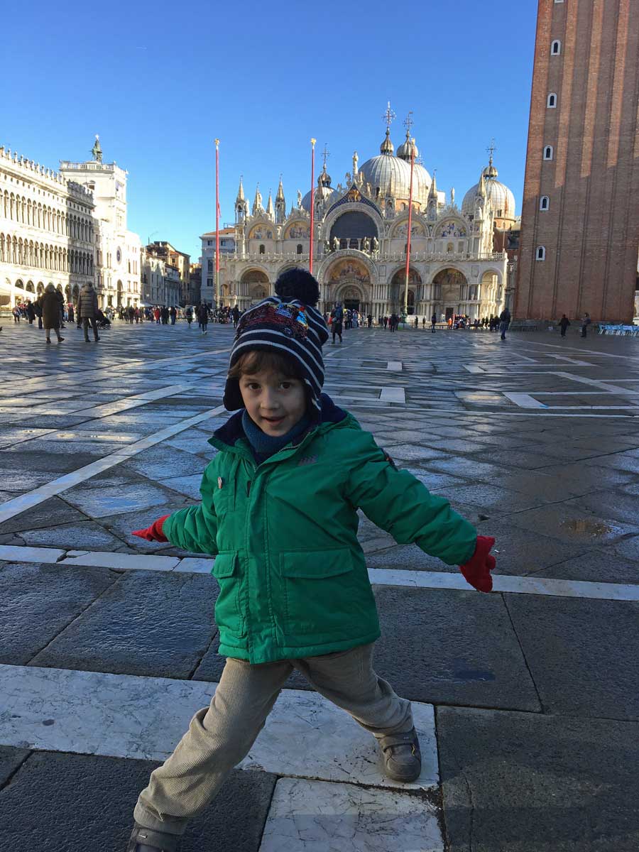 venezia con i bambini piazza san marco