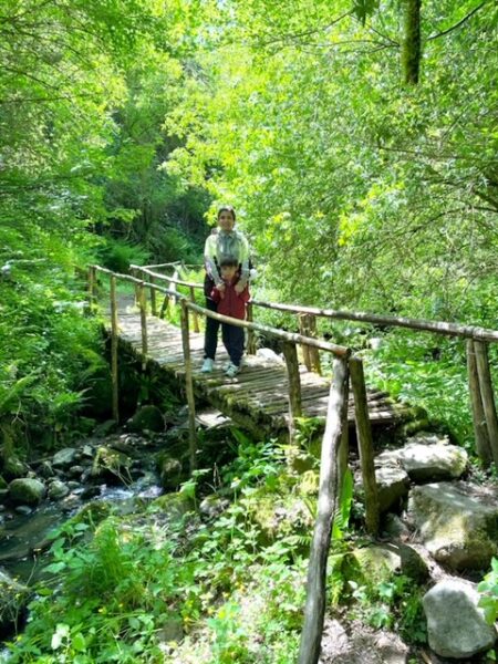 ponte in legno conca della campania