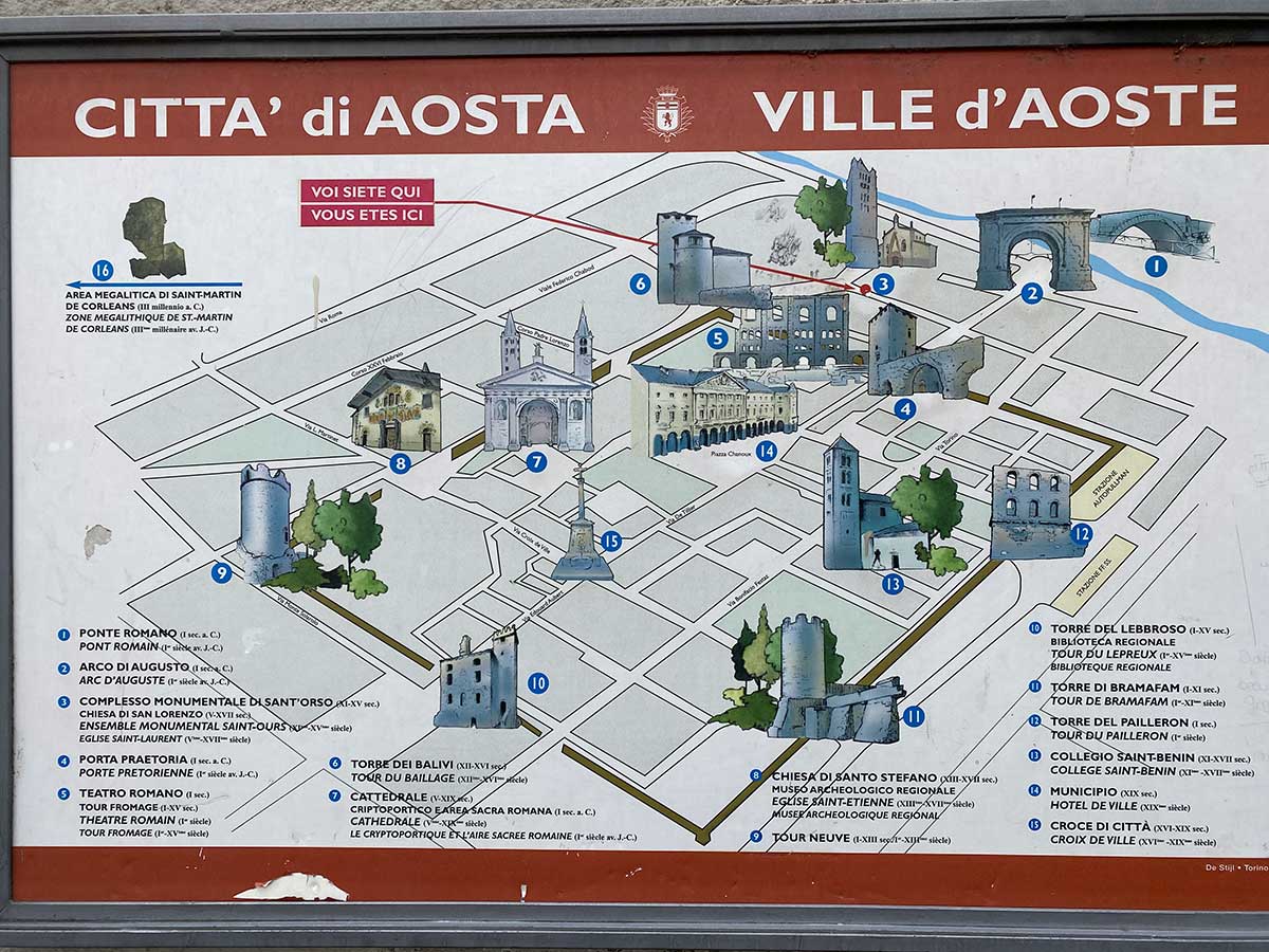 mappa aosta 