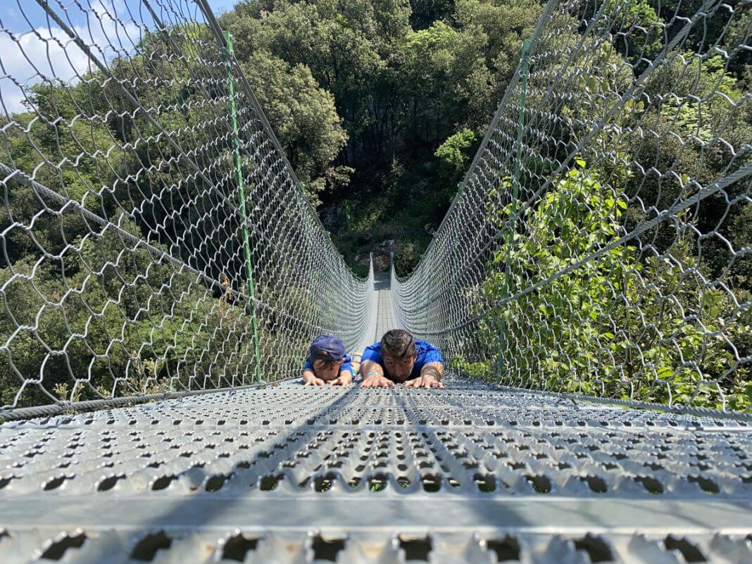 ponte tibetano lago di garda