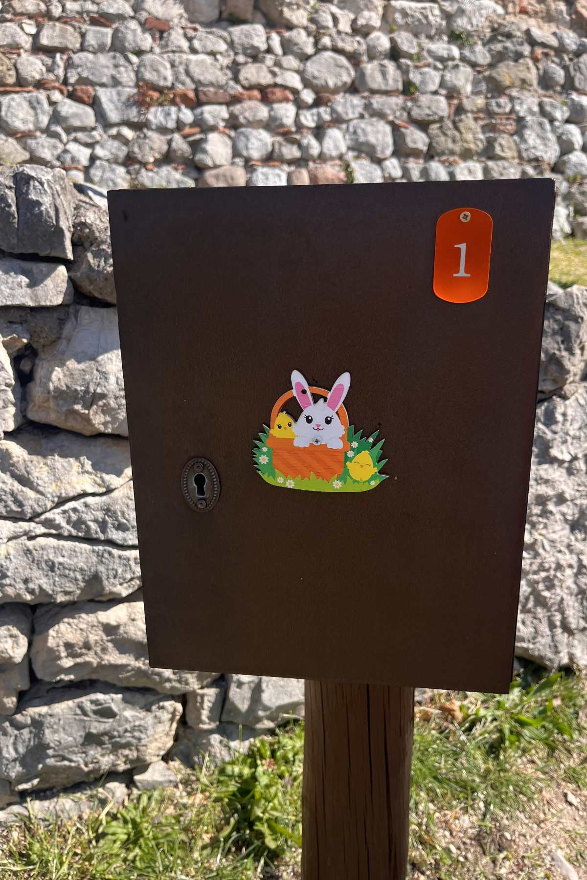 cassettina percorso gioco al castello di Avio
