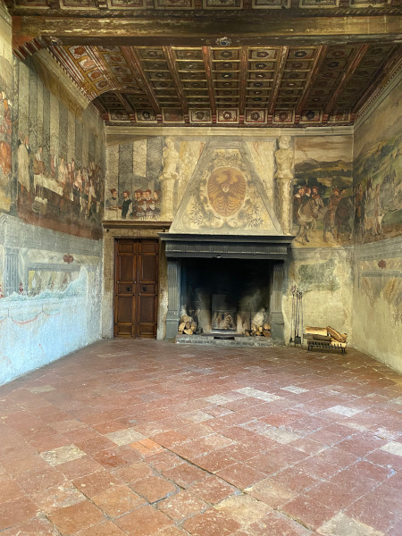 Sala del Castello di Malpaga