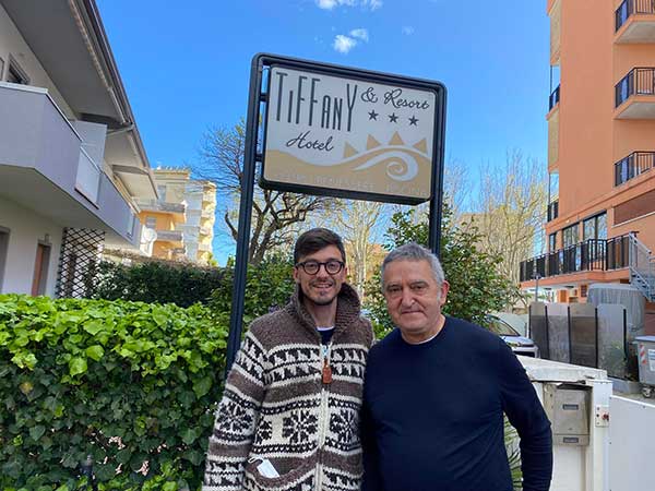 Jacopo e Giorgi oTuffany Hotel 