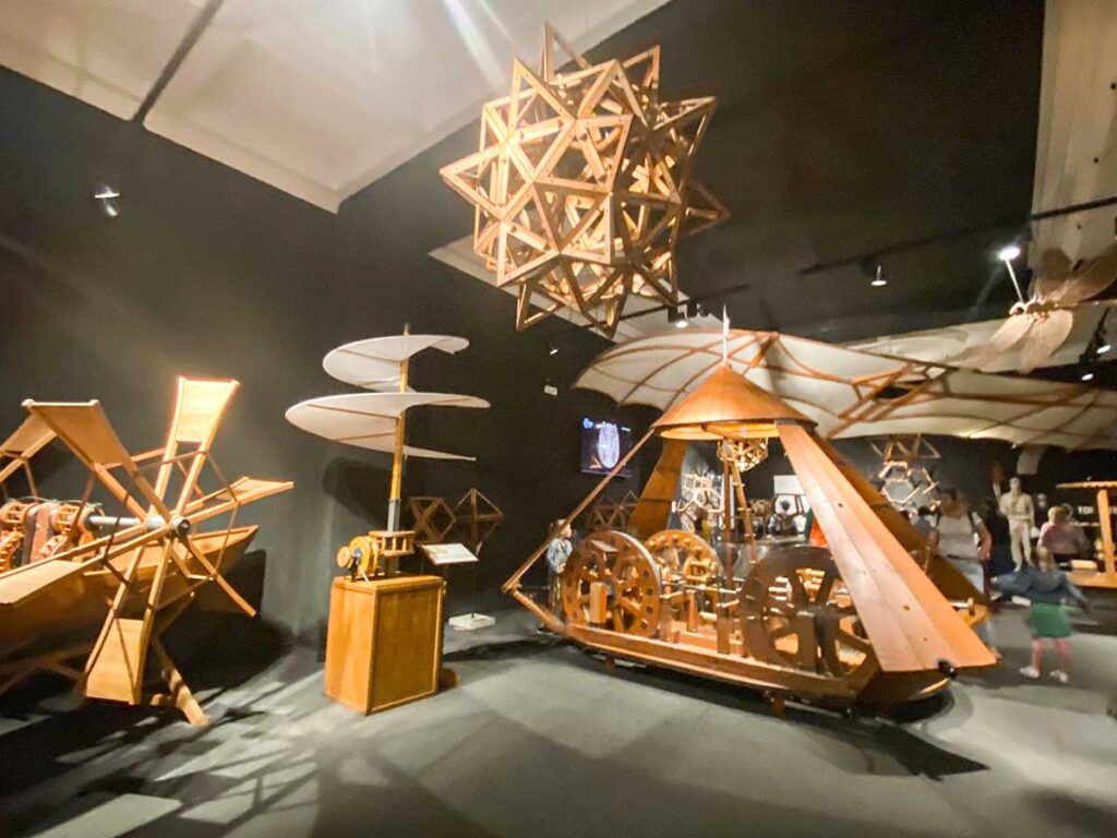 macchine codice da vinci