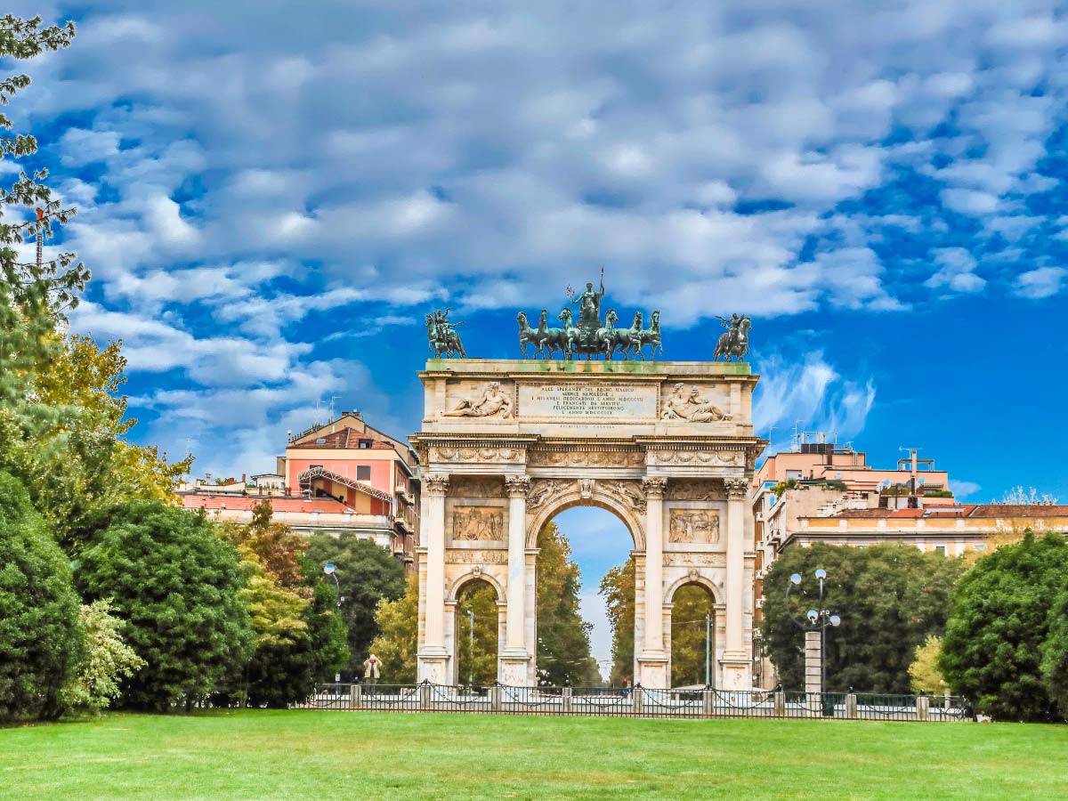 Milano parco sempione arco pace