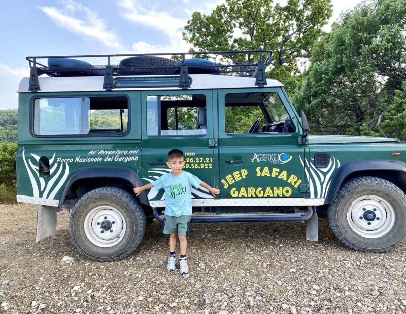 jeep safari gargano bambino