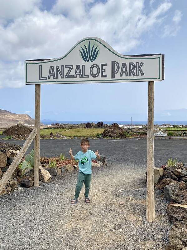 Lanzaloe park Lanzarote