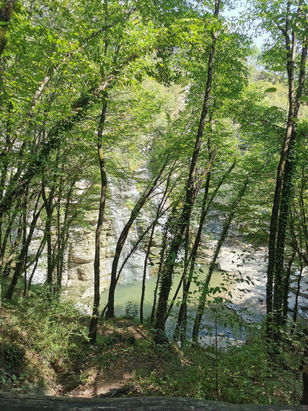 scorcio delle cascate