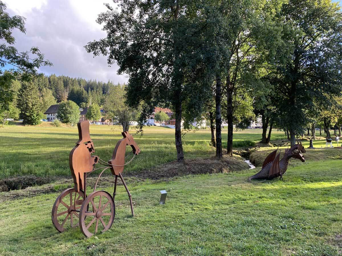 parco sculture ferro germania cosa vedere nella foresta nera