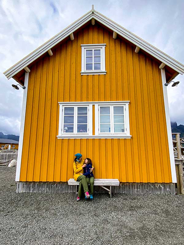 Casa gialla Lofoten