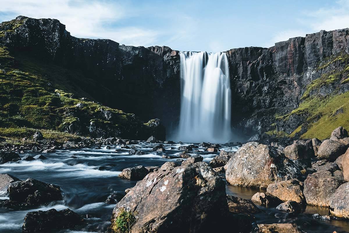 cascata di gufufoss