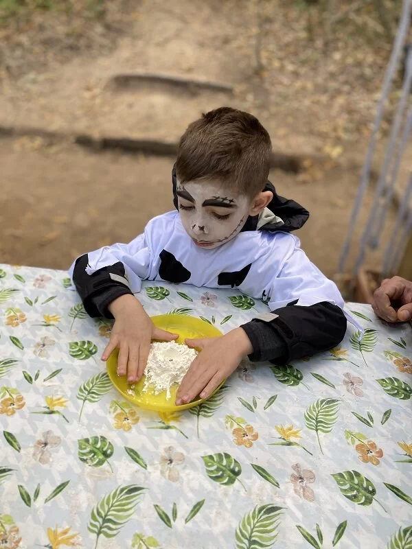 intaglio zucca parco cinque sensi halloween