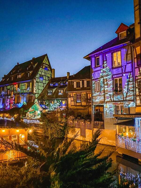 petite venise colmar notte